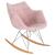 Willow Velvet Rocking Chair