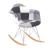 Wilson Polyester Fabric Rocking Chair