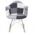 Wilson Twill Polyester Fabric Rocking Chair