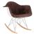 Wilson Polyester Fabric Rocking Chair