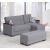 Armada X Fabric Convertible L-Shaped Lounge Sectional Sofa