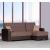 Armada X Fabric/PU Convertible L-Shaped Lounge Sectional Sofa