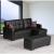 Armada X PU Convertible L-Shaped Lounge Sectional Sofa