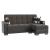 Armada X Fabric/PU Convertible L-Shaped Lounge Sectional Sofa