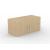 Uni Melamine Office Wall Mounted Shelf w/2 Doors