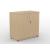 Uni Melamine Office Lockable Cabinet w/Shelf & 2 Doors