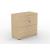 Uni Melamine Office Lockable Cabinet w/2 File Drawers