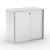 Uni Slide Office Lockable Cabinet w/Sliding Doors & 4 Shelves