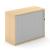 Uni Melamine Office Lockable Cabinet w/Tambour Door & Shelf
