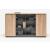 Status Office Cabinet w/Glass Doors & Shelves