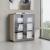 Status Office Cabinet w/Glass Doors & Shelves