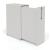 Boxi Office Lockable Storage Tower w/2 Shelves, 1 Metal Shelf & File Drawer
