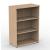 Uni Melamine Office Bookcase w/3 Shelves