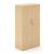 Uni Melamine Office Lockable Cabinet w/3 Shelves & 2 Doors