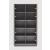 Status Office Cabinet w/Glass Doors & Shelves