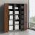 Status Office Half-Bookcase w/Doors & Open Shelves