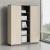 Status Office Half-Bookcase w/Doors & Open Shelves