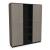 Status Office Half-Bookcase w/2 Doors & 5 Open Shelves