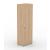 Uni Melamine Office Lockable Cabinet w/Door & 4 Shelves
