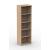 Uni Melamine Office Bookcase w/5 Shelves