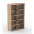Uni Melamine Office Bookcase w/10 Shelves