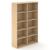 Uni Melamine Office Bookcase w/10 Shelves