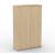Uni Melamine Office Lockable Cabinet w/Sliding Doors & 10 Shelves