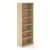Uni Melamine Office Bookcase w/6 Shelves