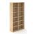Uni Melamine Office Bookcase w/12 Shelves