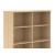 Uni Melamine Office Bookcase w/12 Shelves