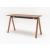 Viga Office Melamine/Veneer High Table, H43.3