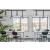 MDD Rectangular Office High Table w/Metal Legs