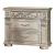 Platinum 3-Drawer Wood Veneer Nightstand