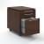 Status Office Lockable Mobile Pedestal w/1 Pencil Tray Drawer, 1 Drawer & 1 File Drawer