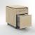 Status Office Lockable Mobile Pedestal w/Drawers & Pencil Tray