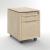 Status Office Lockable Mobile Pedestal w/1 Pencil Tray Drawer, 1 Drawer & 1 File Drawer