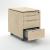 Status Office Lockable Mobile Pedestal w/1 Pencil Tray Drawer & 3 Drawers