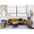 Spotted Goat Fur Pouf