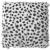 Spotted Goat Fur Pouf