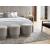 Decker Wall Fabric Platform Bedroom Set