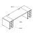 YAN_Z MFC Top Modular Office Single Desk