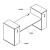 YAN_Z MFC Top Modular Office Single Desk