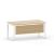 YAN_Z MFC Top Office Desk w/Steel Frame