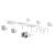 YAN_M MFC Top Modular Office Desk Bench