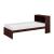 Rowe Wood/Wood Veneer Bookcase Bed, Twin Size