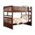 Rowe Wood/Wood Veneer Bunk Bed, Full/Full Size