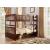 Rowe Wood/Wood Veneer Bunk Bed, Full/Full Size