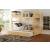 Bartly Wood/Wood Veneer Bunk Bed w/ Twin Trundle, Twin/Twin Size