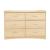 Bartly Wood/Wood Veneer Dresser