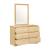 Bartly Wood/Wood Veneer Dresser